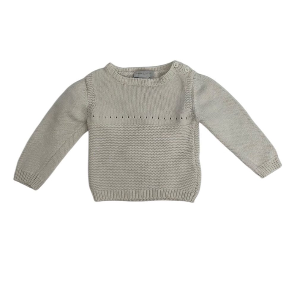 Stella McCartney Baby Girls Bunny Easter Sweater Cotton Pink, 18m - Picture 5 of 13